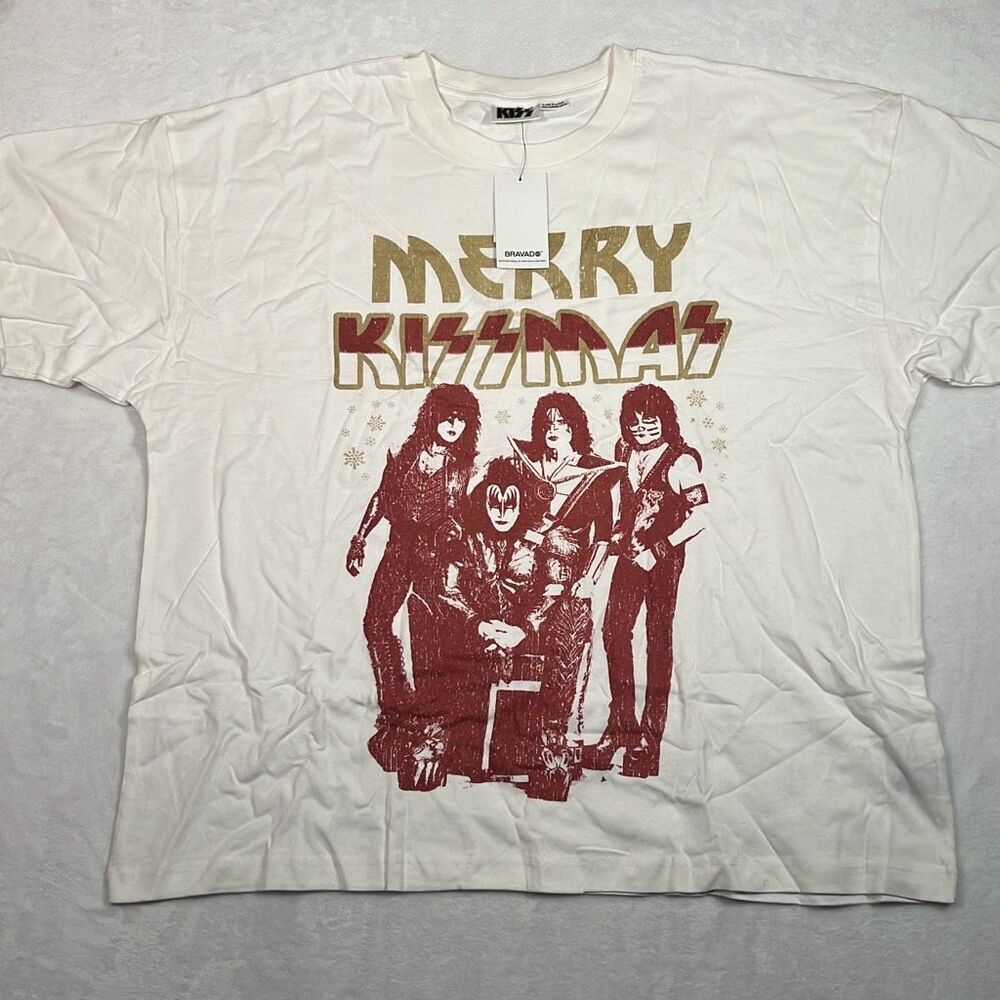 Kiss‎ oversized band merch t-shirt-NWT-L/XL
